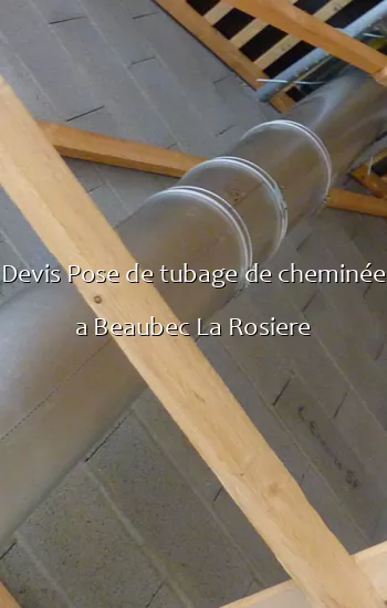 Devis Pose de tubage de cheminée a Beaubec La Rosiere