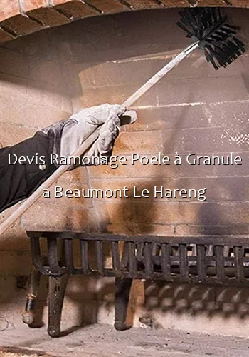 Devis Ramonage Poele à Granule a Beaumont Le Hareng