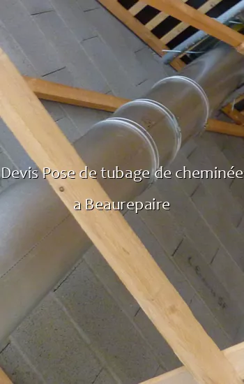 Devis Pose de tubage de cheminée a Beaurepaire