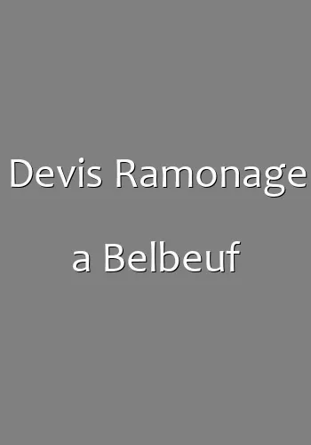 Devis Ramonage a Belbeuf