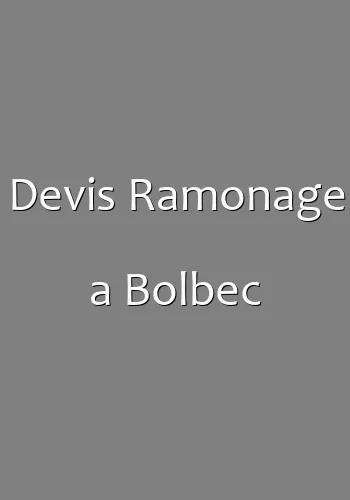 Devis Ramonage a Bolbec