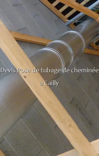 Devis Pose de tubage de cheminée a Cailly