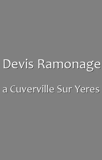 Devis Ramonage a Cuverville Sur Yeres