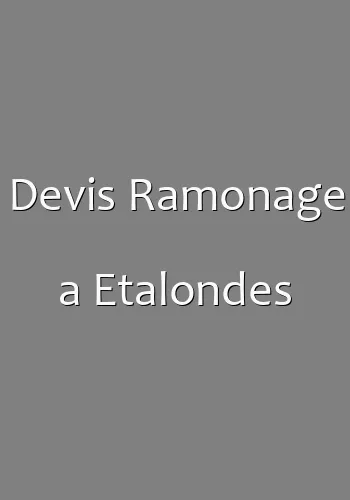 Devis Ramonage a Etalondes
