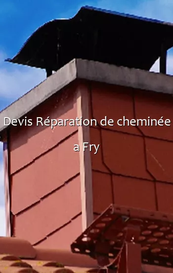 Devis Réparation de cheminée a Fry