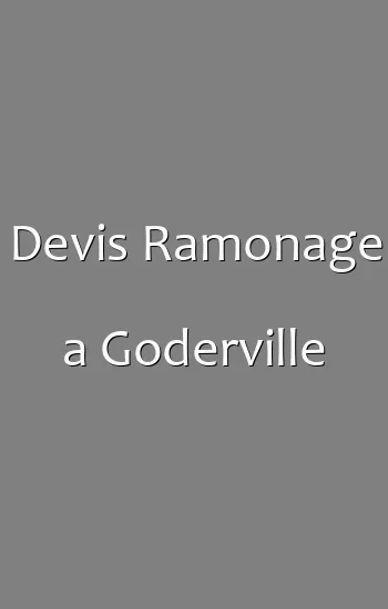 Devis Ramonage a Goderville