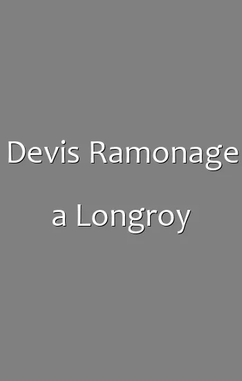 Devis Ramonage a Longroy