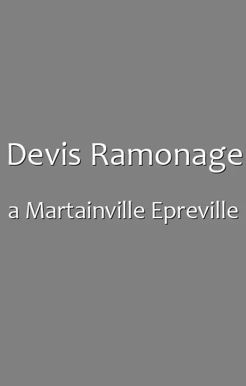 Devis Ramonage a Martainville Epreville