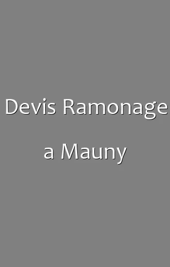 Devis Ramonage a Mauny