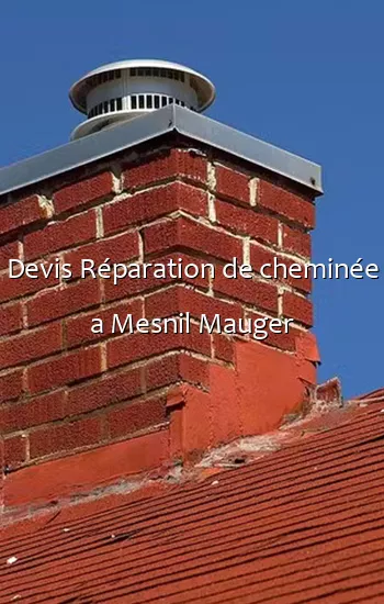 Devis Réparation de cheminée a Mesnil Mauger