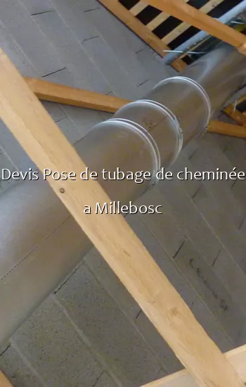 Devis Pose de tubage de cheminée a Millebosc