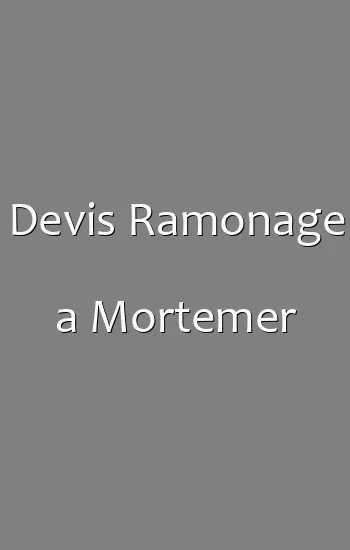 Devis Ramonage a Mortemer
