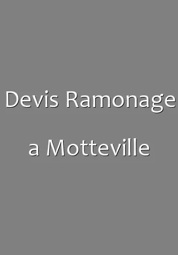 Devis Ramonage a Motteville