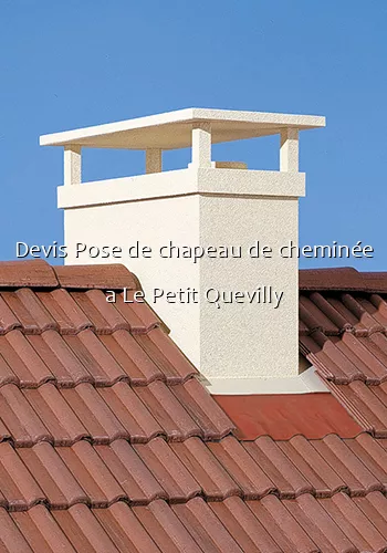 Devis Pose de chapeau de cheminée a Le Petit Quevilly