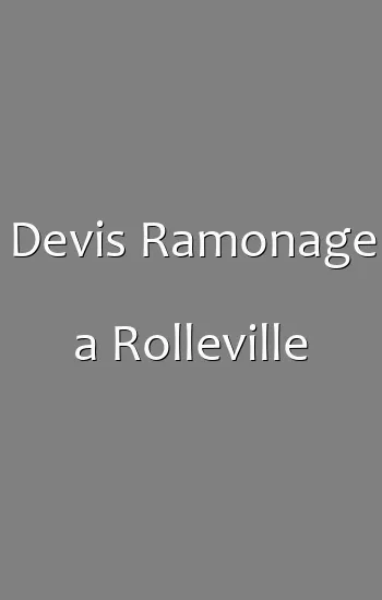 Devis Ramonage a Rolleville