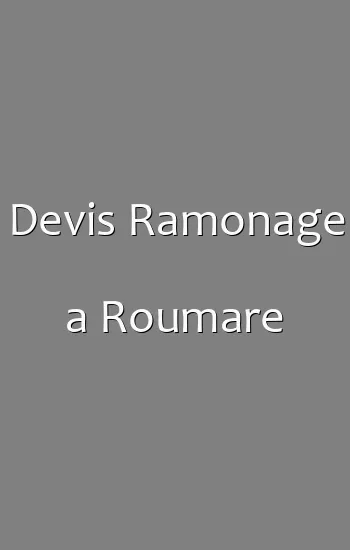 Devis Ramonage a Roumare