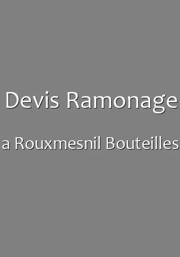 Devis Ramonage a Rouxmesnil Bouteilles