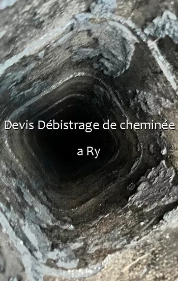 Devis Débistrage de cheminée a Ry