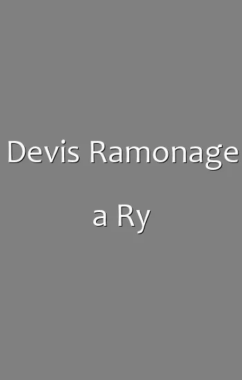 Devis Ramonage a Ry