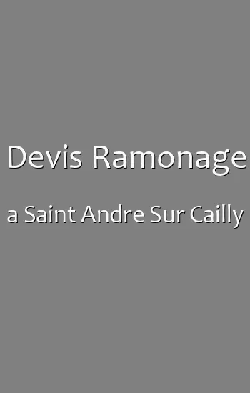 Devis Ramonage a Saint Andre Sur Cailly