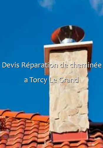 Devis Réparation de cheminée a Torcy Le Grand