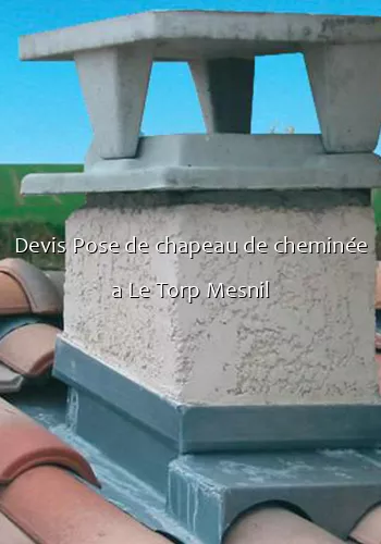 Devis Pose de chapeau de cheminée a Le Torp Mesnil