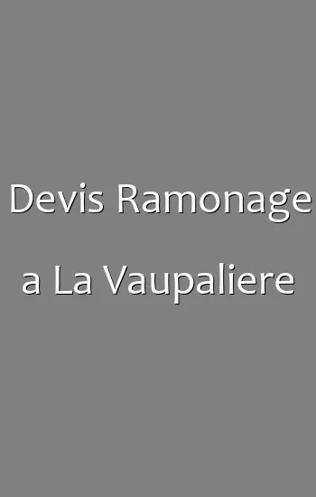 Devis Ramonage a La Vaupaliere
